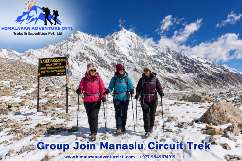 Group Join Manaslu Circuit Trek